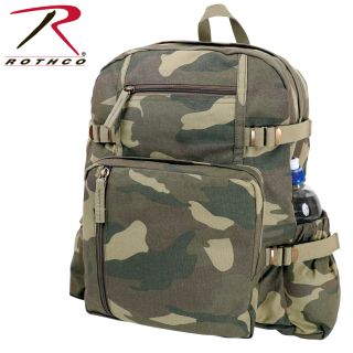 9260_Rothco Jumbo Vintage Canvas Backpack-