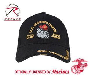 9339_Rothco Deluxe Marine Bulldog Low Profile Cap-