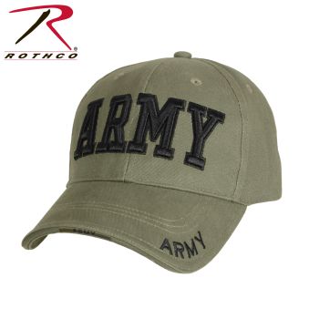 9508_Rothco Deluxe Army Embroidered Low Profile Insignia Cap-Rothco