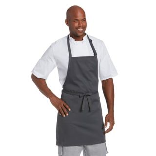 Plain Front Bib Apron-Chefwear