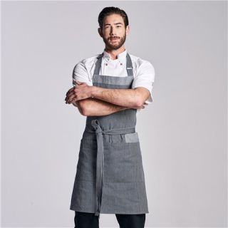 Austin Denim Bib Apron-Chefwear