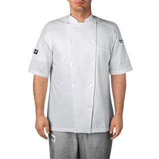 S/S Cotton Seersucker-Chefwear