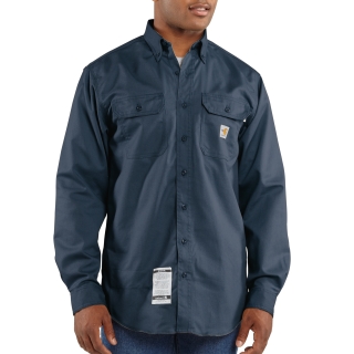 FRS160 Mens Flame-Resistant Classic Twill Shirt-Carhartt