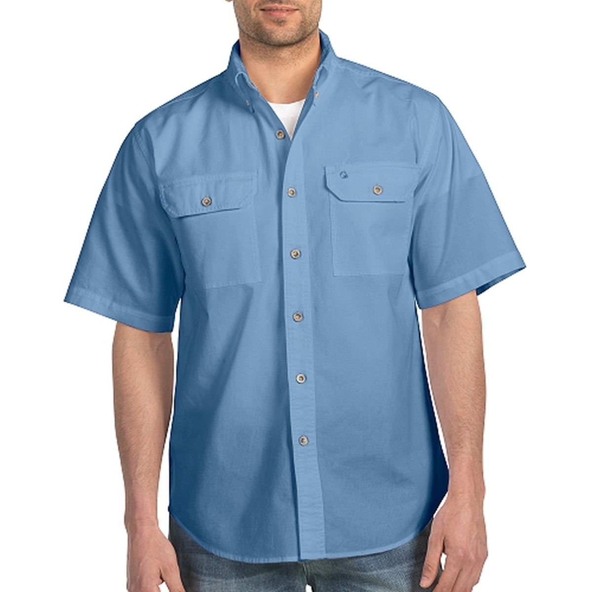 Buy Mens Fort Solid Short Sleeve Shirt - CH Online at Best price - MS