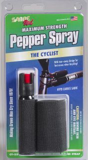 Cyclist Self Defense Spray for Bikes (1.25 oz)-Sabre