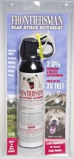 FRONTIERSMAN Bear Spray and Attack Deterrent 9.2 oz-Sabre