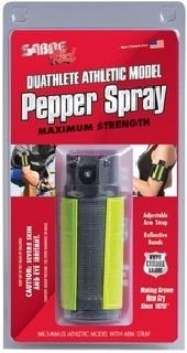 SABRE Red 1.8 oz DUATHLETE Pepper Spray-Sabre