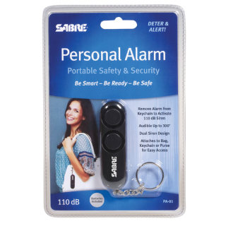 Personal Alarm Keychain-Sabre
