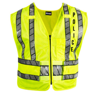 Reflexite Safety Vest With Police Logo-Blauer