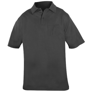 Bicomponent Polo Shirt w/ Pocket-Blauer