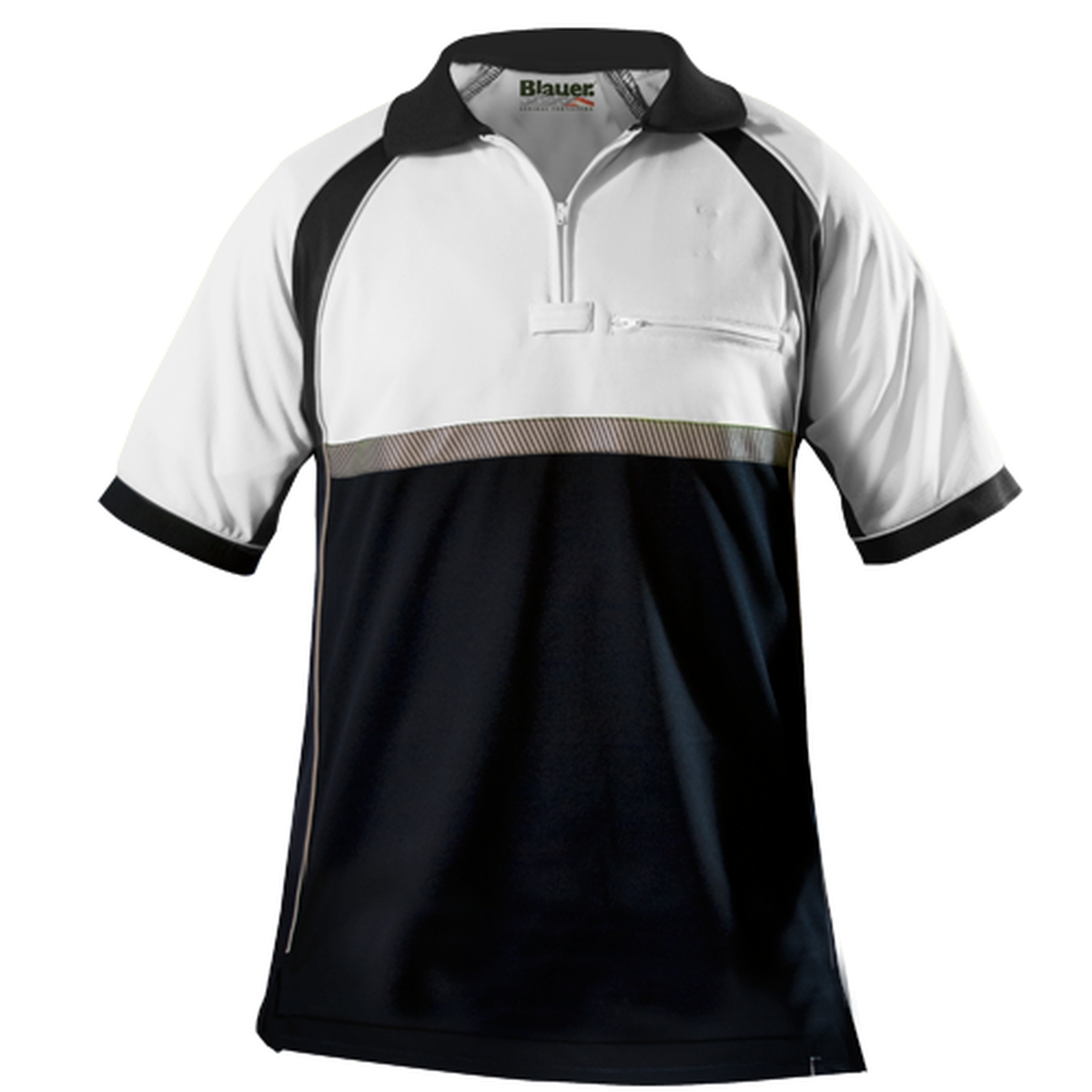 Cycling Patrol Polo Shirt Royal/Black - XS / Royal/Black