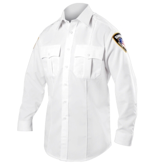 8431 Long Sleeve Cotton Blend Shirt-
