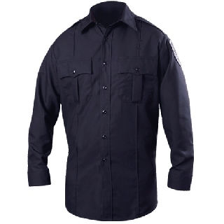 Long Sleeve Zippered Polyester Shirt (Womens)-Blauer