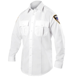 Long Sleeve Zippered Polyester Shirt (Womens)-