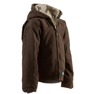 Toddler Softstone Hooded Coat (Sherpa)-Berne Apparel