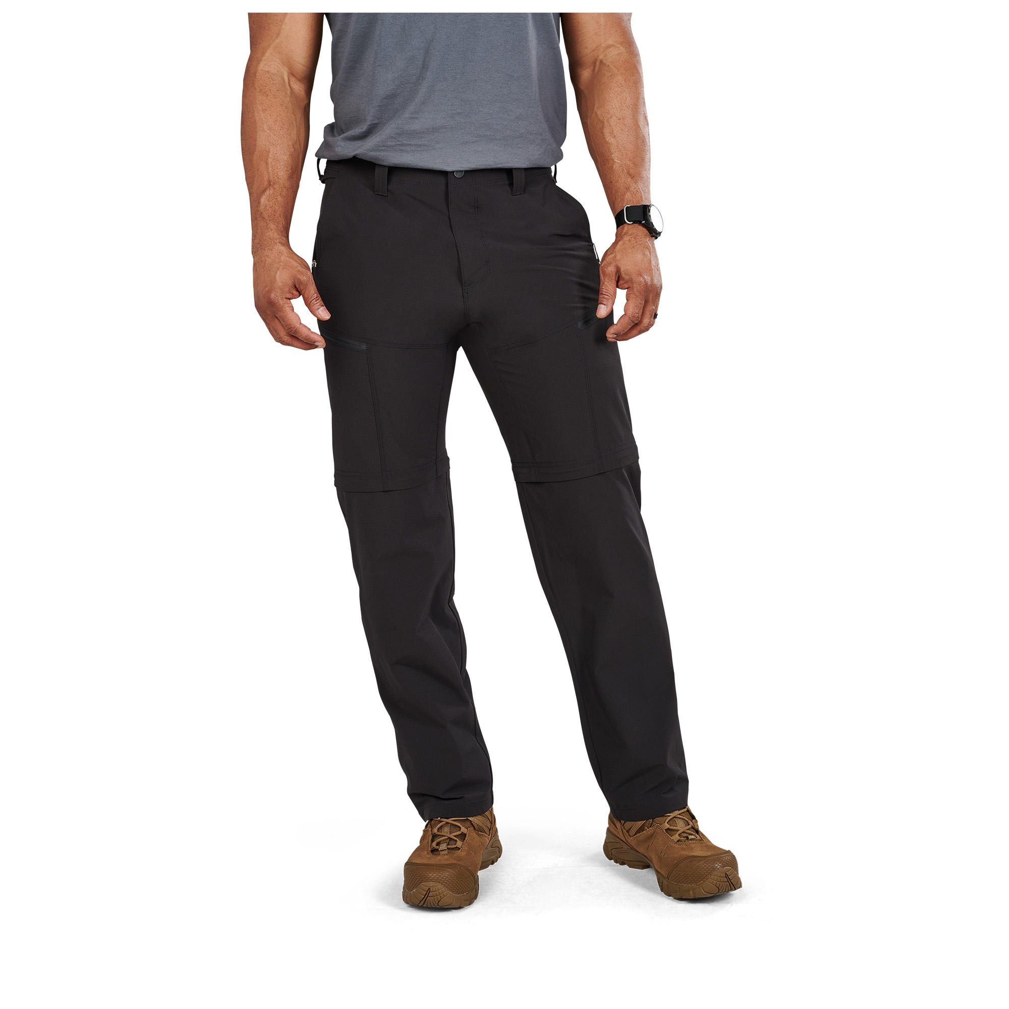 Craghoppers Mens NosiLife Pro 2 Convertible Trousers Elephant