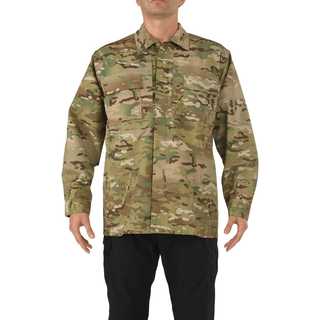 5 11 Tactical Mens Multicam Tdu Long Sleeve Shirt-