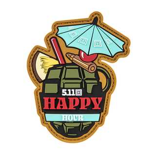 5 11 Tactical Happy Hour Patch-5.11 Tactical