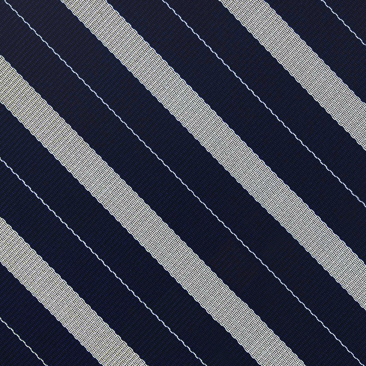 Buy/Shop Navy/Silver Bar Stripe #711 – Stripes Online in NY – Samuel ...