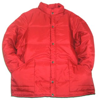 Fingertip Length Quilted Nylon Jacket - Domestic-Snap N Wear