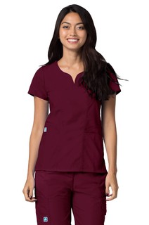 Universal Curved Pocket Glamour Top-Adar Medical Uniforms
