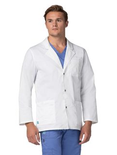 Adar UniversalTRETCHens 31&#34;nap Frontab Coat-Adar Medical Uniforms