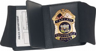 74850_Side Open Double ID Badge Case - Duty-Strong Leather