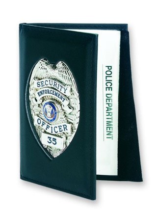 76600_Outside Badge Mount Case - Dress-Strong Leather