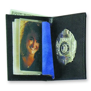 Bi-fold Badge Wallet - Duty-Strong Leather