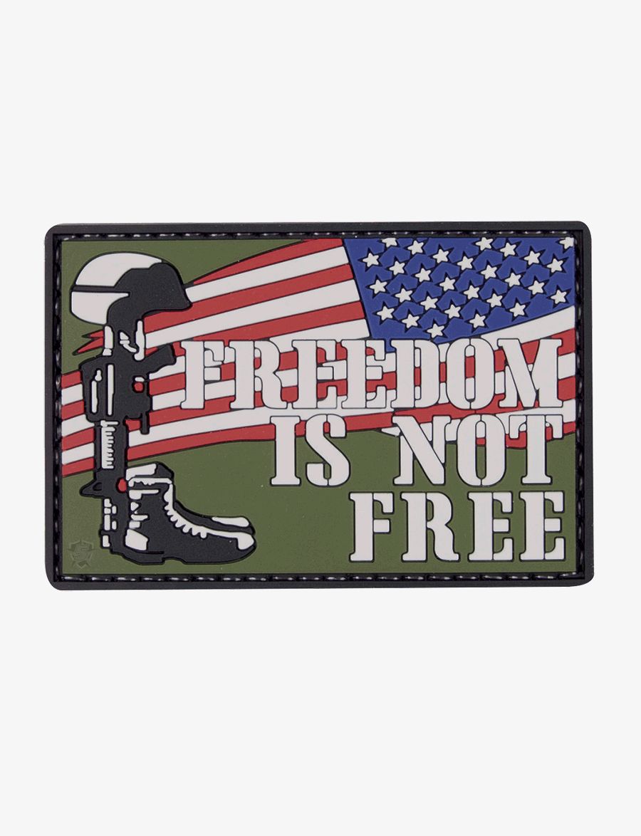 Freedom Is Not Free Morale Patch-Tru-Spec