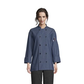 Uncommon Threads Chef & Server Coats for Hospitality Aspen Chambray Chef Coat-Uncommon Threads