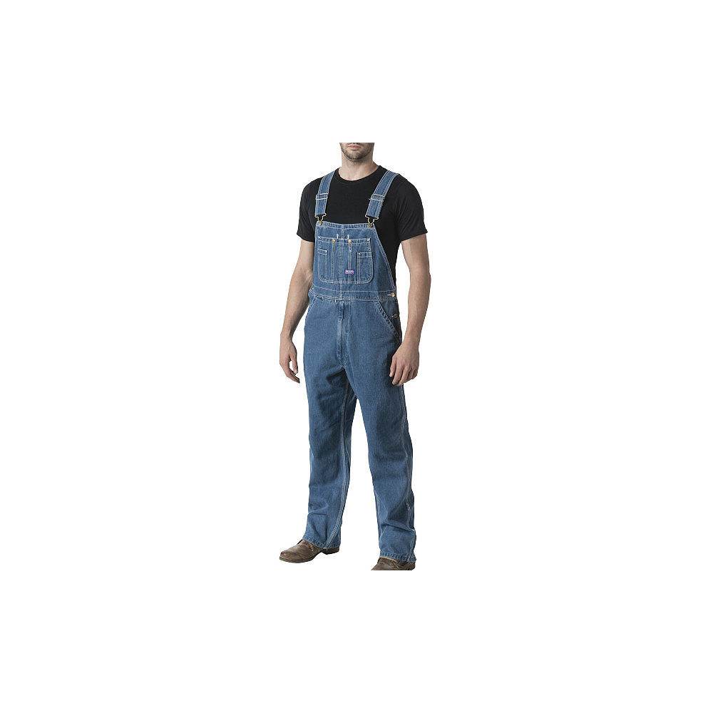 Buy Big Smith Stonewashed Denim Bib Overalls - Liberty Online at Best ...