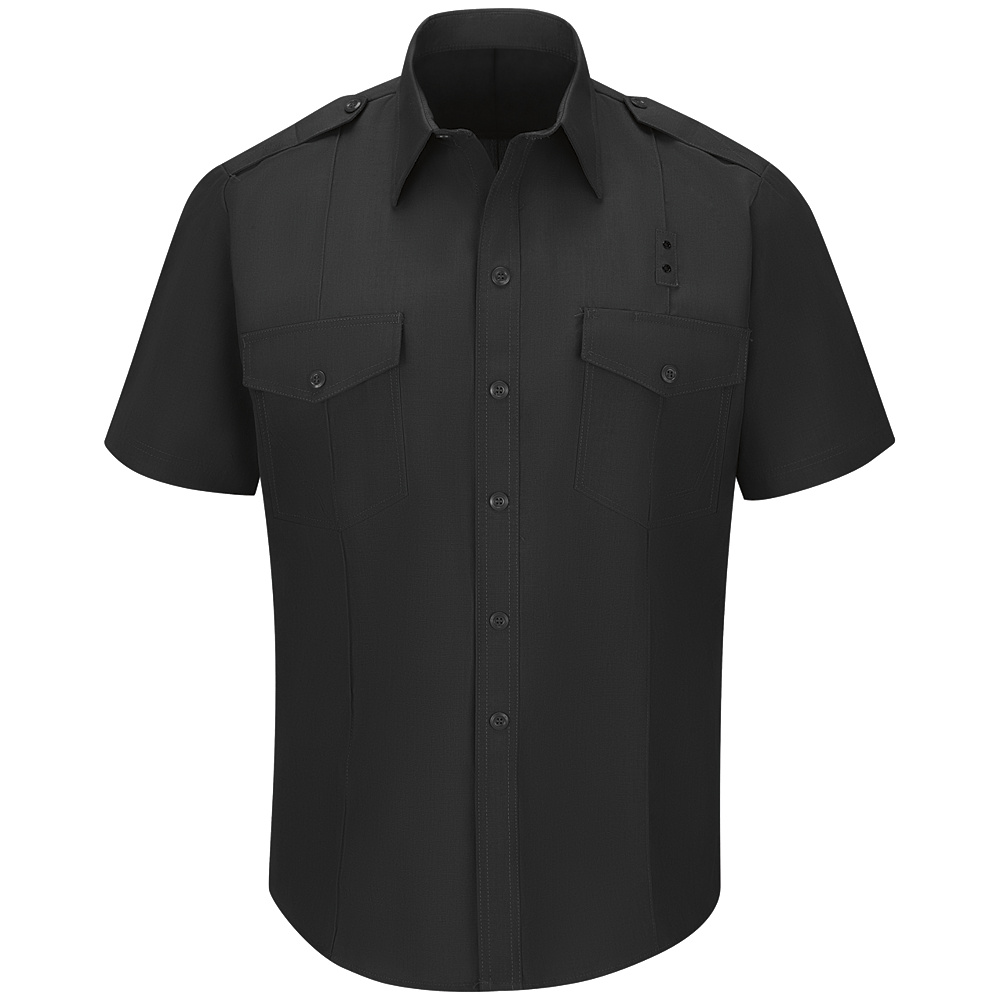 Shirt&#45;SS Banded Collar