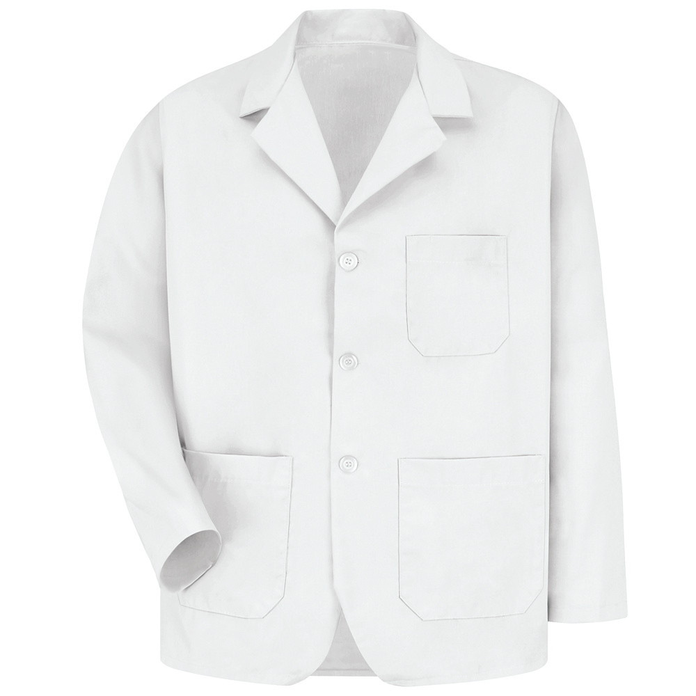 Red kap sale lab coats embroidered