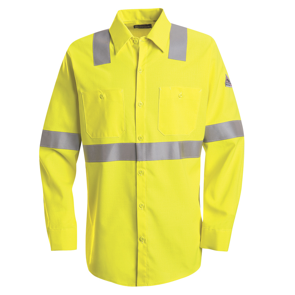 Buy Men's Long Sleeve Industrial Striped Work Shirt - Red Kap Online at ...