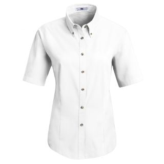 Womens Short Sleeve Meridian Performance Twill Shirt-