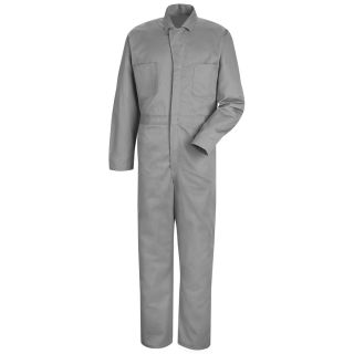 Snap-front Cotton Coverall-