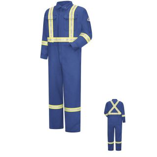 Mens Lightweight CoolTouch 2 FR Premium Coverall with Reflective Trim-Bulwark