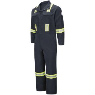Bulwark® Industrial Bibs and Coveralls Premium Coverall with Reflective Trim - Nomex IIIA-Bulwark