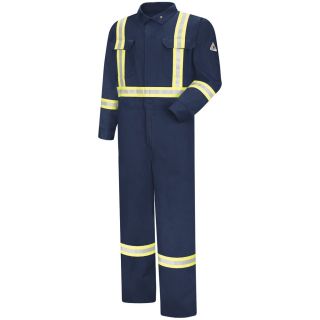 Mens Premium Coverall with Reflective Trim-