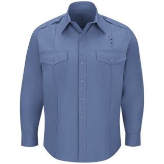 FSC0 Mens Classic Long Sleeve Fire Chief Shirt-Workrite Fire Service