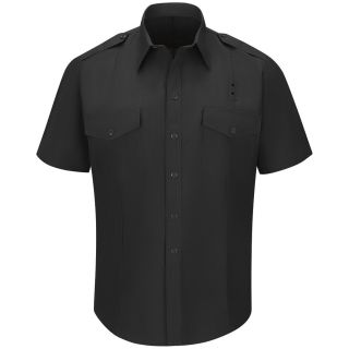 Mens Classic Short Sleeve Fire Chief Shirt-