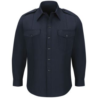 Mens Classic Long Sleeve Fire Chief Shirt-