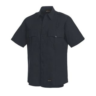 Mens Classic Short Sleeve Fire Officer Shirt-Workrite Fire Service