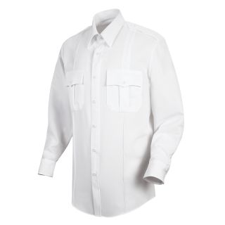 HS1116 New Dimension Stretch Poplin Long Sleeve Shirt-Horace Small�