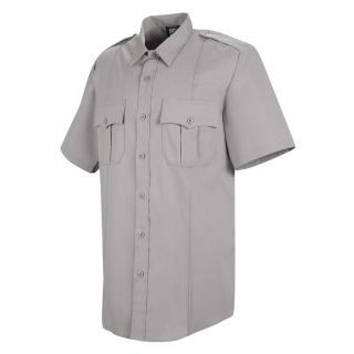 HS1209 New Dimension Stretch Poplin Short Sleeve Shirt-