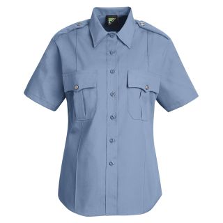 HS1268 New Dimension Stretch Poplin Short Sleeve Shirt-