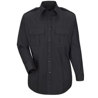 Horace Small® New Dimension Plus Public Safety HS1521 New Dimension Plus Long Sleeve Poplin Shirt-Horace Small