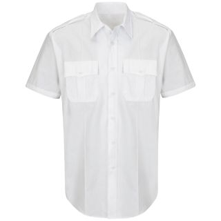 Horace Small® New Dimension Plus Shirts HS1530 New Dimension Plus Short Sleeve Poplin Shirt-Horace Small