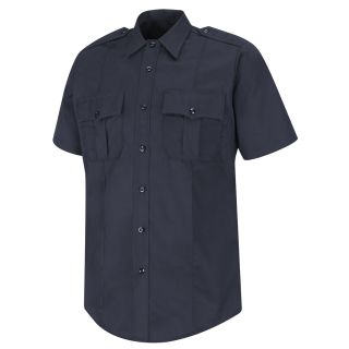 HS1715 100% Cotton Button-Front Shirt-Horace Small�